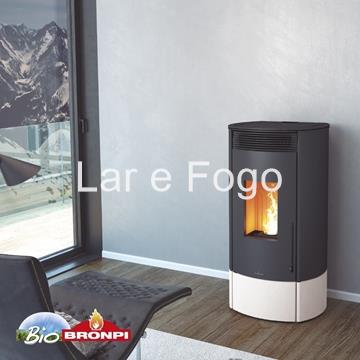 ESTUFA DE PELLET BRONPI FRONTAL MILA - Imagen 2