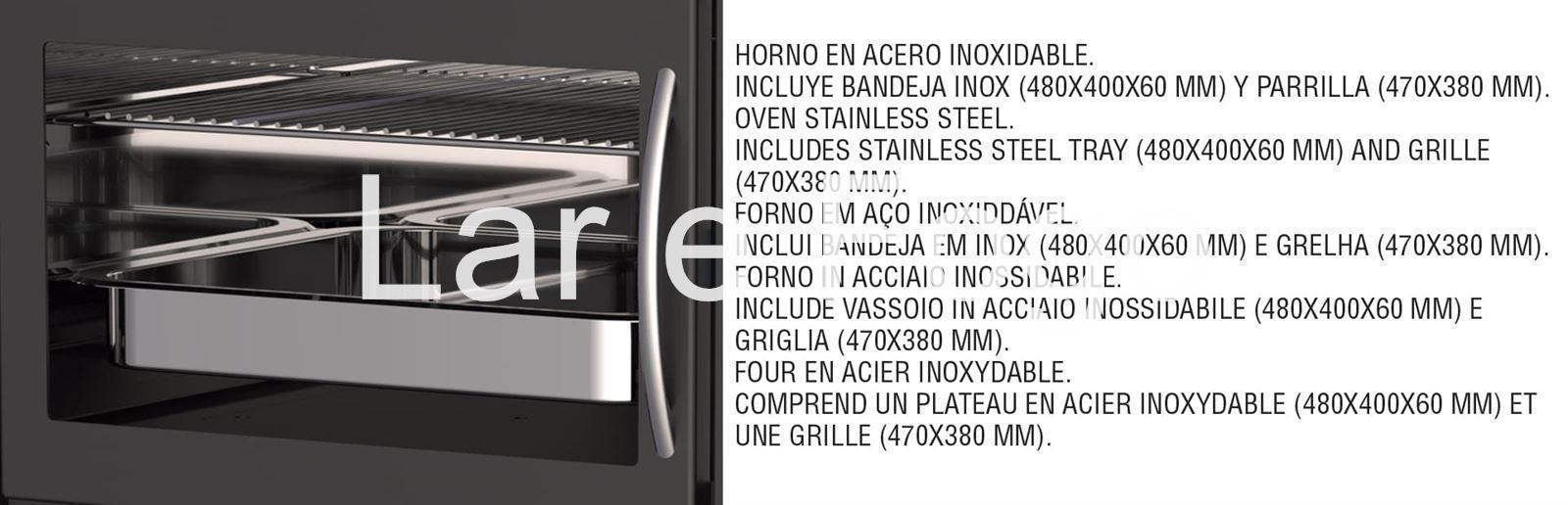 ESTUFA DE PELLET BRONPI FRONTAL NOA HORNO - Imagen 3