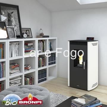 ESTUFA DE PELLET BRONPI FRONTAL NOA - Imagen 1