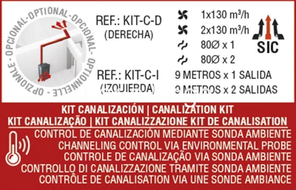 ESTUFA DE PELLET BRONPI FRONTAL NOA - Imagen 5