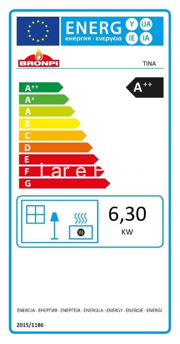 ESTUFA DE PELLET BRONPI TINA - Imagen 7