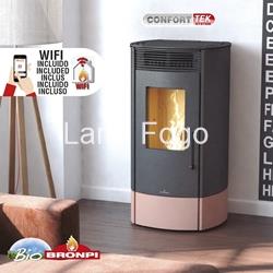 ESTUFA DE PELLET BRONPI TREBOL - Imagen 1