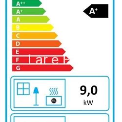 ESTUFA DE PELLET CANALIZABLE EDILKAMIN NARA PLUS - Imagen 2