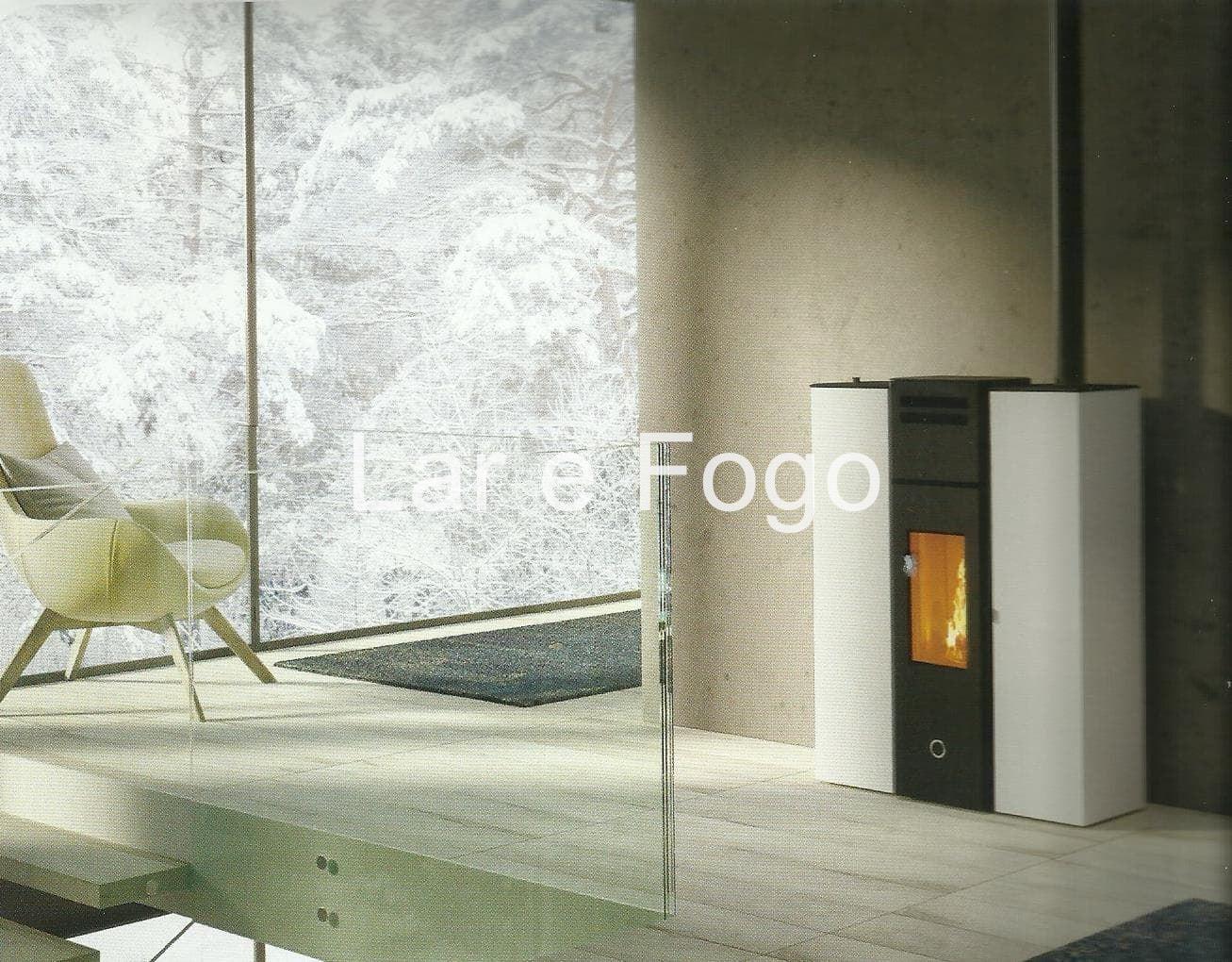 ESTUFA DE PELLET EK63-EDILKAMIN CELL 80+ EVO - Imagen 1