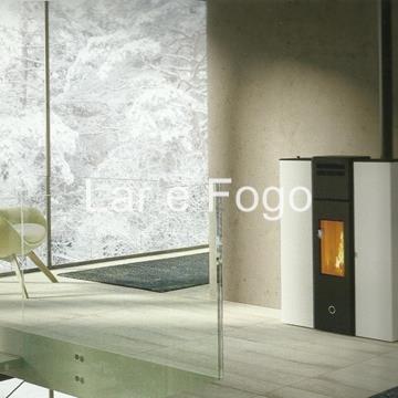 ESTUFA DE PELLET EK63-EDILKAMIN CELL 80+ EVO - Imagen 1