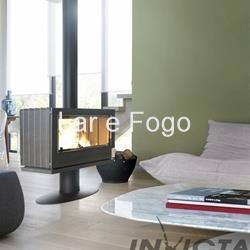 Estufa leña Invicta NELSON - Imagen 1
