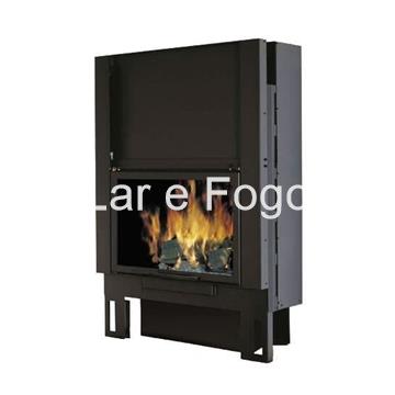 FUEGO CERRADO DE LEÑA FRONTAL EK63 FIREK1 - Imagen 1