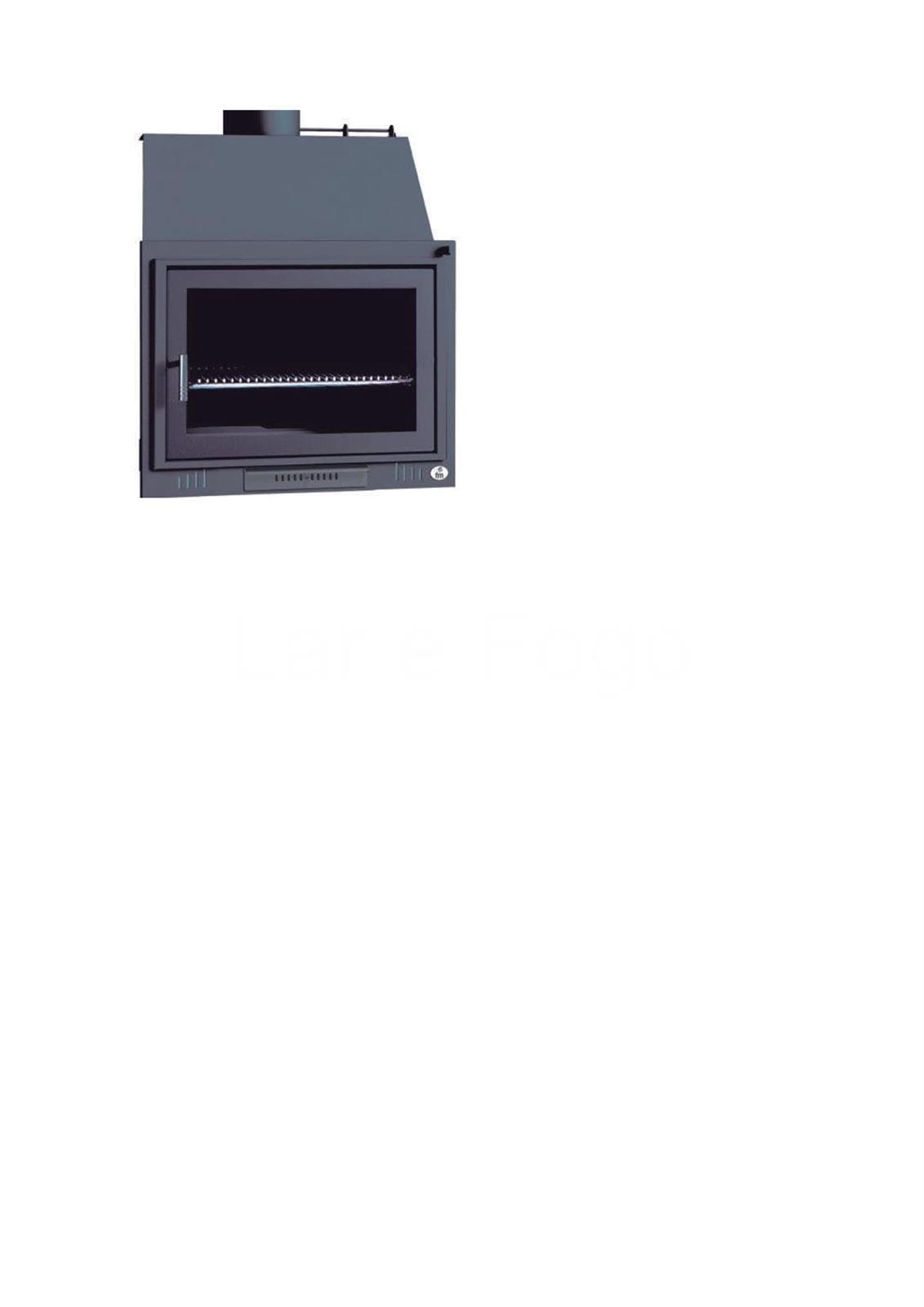 HOGAR CON  PUERTA DE 70 CM. FM CALEFACCIÓN - Imagen 1