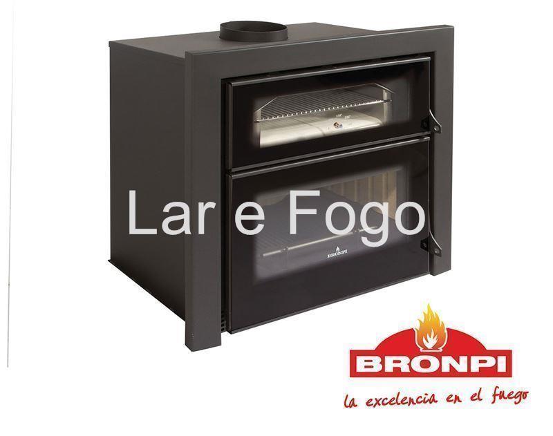 INSERTABLE DE FUNDICIÓN BRONPI CON HORNO EVEREST VISIÓN - Imagen 2