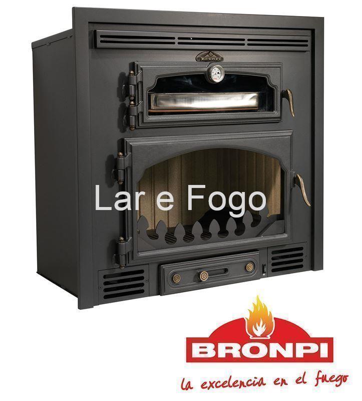 INSERTABLE DE FUNDICIÓN BRONPI CON HORNO EVEREST - Imagen 2