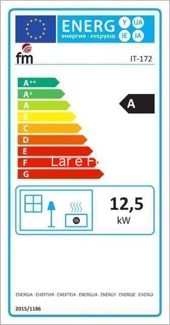 INSERTABLE DE LEÑA DOBLE CARA CON TURBINAS FM CALEFACCIÓN IT-172 - Imagen 7