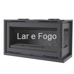 INSERTABLE DE LEÑA A 2 CARAS CON TURBINAS FM CALEFACCIÓN IT-122D - Imagen 2