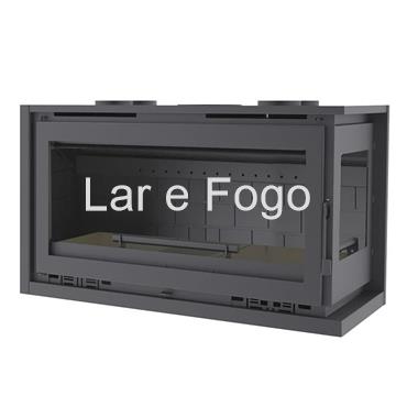 INSERTABLE DE LEÑA A 2 CARAS CON TURBINAS FM CALEFACCIÓN IT-122D - Imagen 2