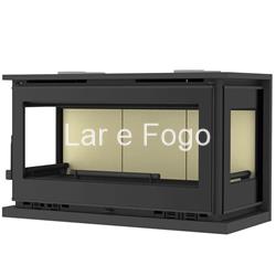 INSERTABLE DE LEÑA A 3 CARAS CON TURBINAS FM CALEFACCIÓN IT-103 - Imagen 2