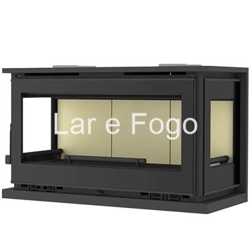 INSERTABLE DE LEÑA A 3 CARAS CON TURBINAS FM CALEFACCIÓN IT-103 - Imagen 2