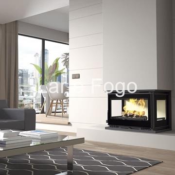 INSERTABLE DE LEÑA A 3 CARAS CON TURBINAS FM CALEFACCIÓN IT-183 - Imagen 1