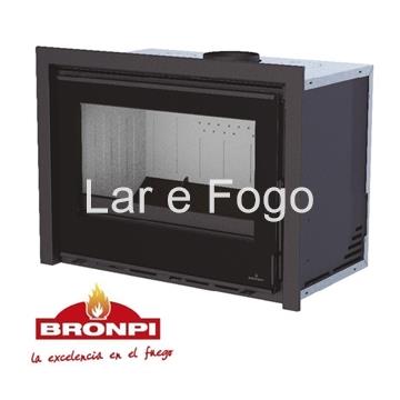 INSERTABLE DE LEÑA BRONPI  CON CETRALITA CAIRO-70-C - Imagen 2