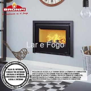 INSERTABLE DE LEÑA BRONPI CON INTERRUPTOR CAIRO-70-I - Imagen 2