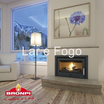 INSERTABLE DE LEÑA BRONPI CON TURBINAS RIOJA - Imagen 1