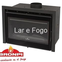 INSERTABLE DE LEÑA BRONPI EN FUNDICIÓN MADRID VISIÓN - Imagen 2