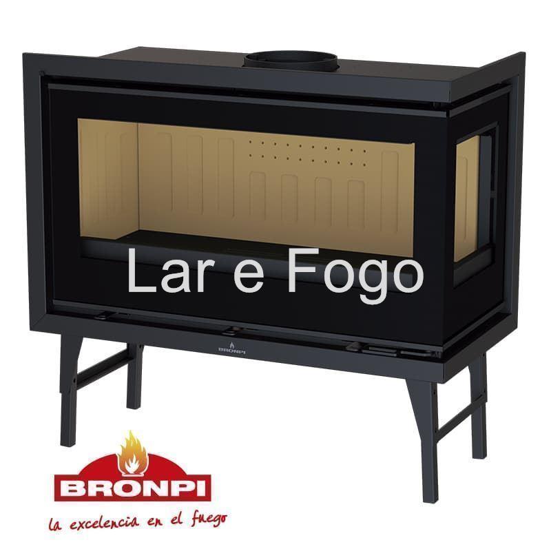 INSERTABLE DE LEÑA BRONPI ESQUINA DERECHA CAIRO-110 ED - Imagen 3