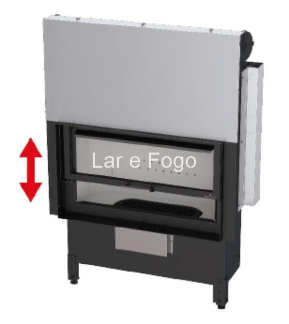 INSERTABLE DE LEÑA BRONPI FRONTAL EDISON-F - Imagen 3