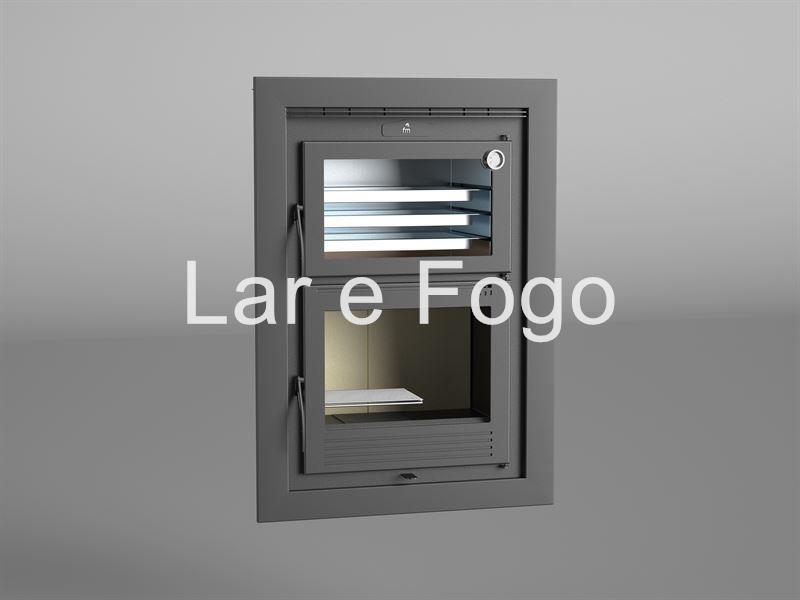 INSERTABLE DE LEÑA CON HORNO FM CALEFACCIÓN HLI-100 - Imagen 2