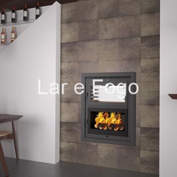 INSERTABLE DE LEÑA CON HORNO FM CALEFACCIÓN HLI-200 F - Imagen 1