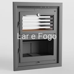 INSERTABLE DE LEÑA CON HORNO FM CALEFACCIÓN HLI-200 F - Imagen 2