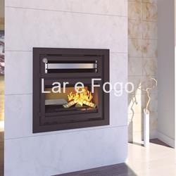 INSERTABLE DE LEÑA CON HORNO Y TURBINA FM CALEFACCIÓN IT-180 H - Imagen 1