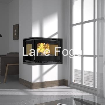 INSERTABLE DE LEÑA RINCÓN CON TURBINAS FM CALEFACCIÓN IT-172 D - Imagen 1