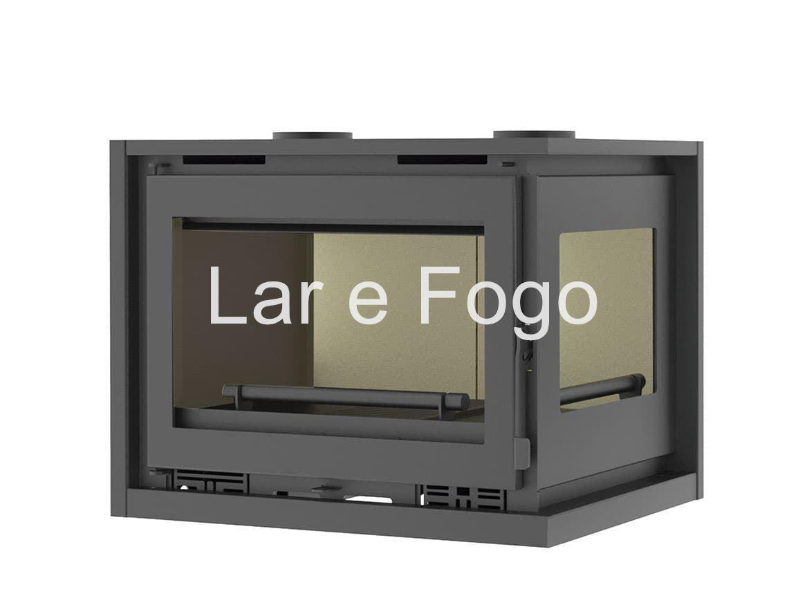 INSERTABLE DE LEÑA  RINCÓN CON TURBINAS FM CALEFACCIÓN IT-182 I - Imagen 2