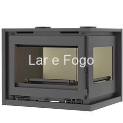 INSERTABLE DE LEÑA  RINCÓN CON TURBINAS FM CALEFACCIÓN IT-182 I - Imagen 2