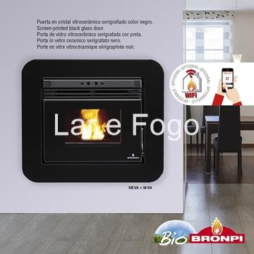 INSERTABLE DE PELLET BRONPI CANALIZABLE NEVA - Imagen 2