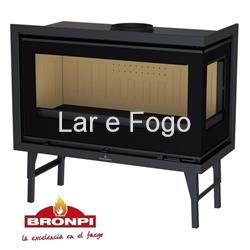 KIT CERÁMICO PARA INSERTABLE CAIRO ESQUINA 110  DE LEÑA BRONPI - Imagen 1
