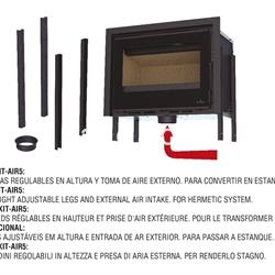 KIT CON PATAS Y TOMA DE AIRE EXTERNO - Imagen 1