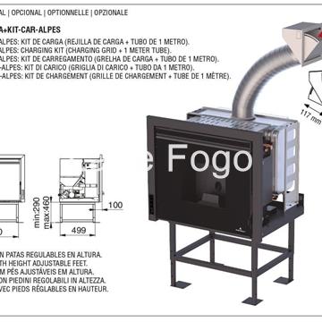 KIT DE CARGA CON REJILLA PARA ALPES - Imagen 1