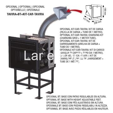 KIT DE CARGA CON REJILLA PARA TAVIRA - Imagen 1