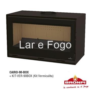 KIT VERMICULITA PARA ESTUFA CAIRO DE LEÑA 90BOX BRONPI - Imagen 1