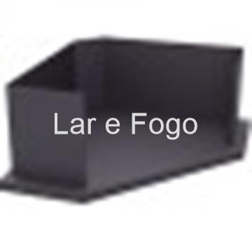 LEÑERO DE ACERO 375X1293X882 mm FM CALEFACCIÓN - Imagen 1