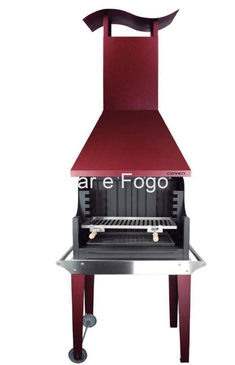 MESA CON RUEDAS PARA BARBACOA COVEN 70 - Imagen 1