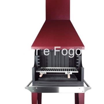 MESA CON RUEDAS PARA BARBACOA COVEN 70 - Imagen 1