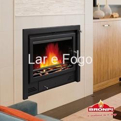 TERMOCHIMENEA DE LEÑA BRONPI HYDROBRONPI 80 E - Imagen 1