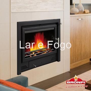 TERMOCHIMENEA DE LEÑA BRONPI HYDROBRONPI 80 E - Imagen 1