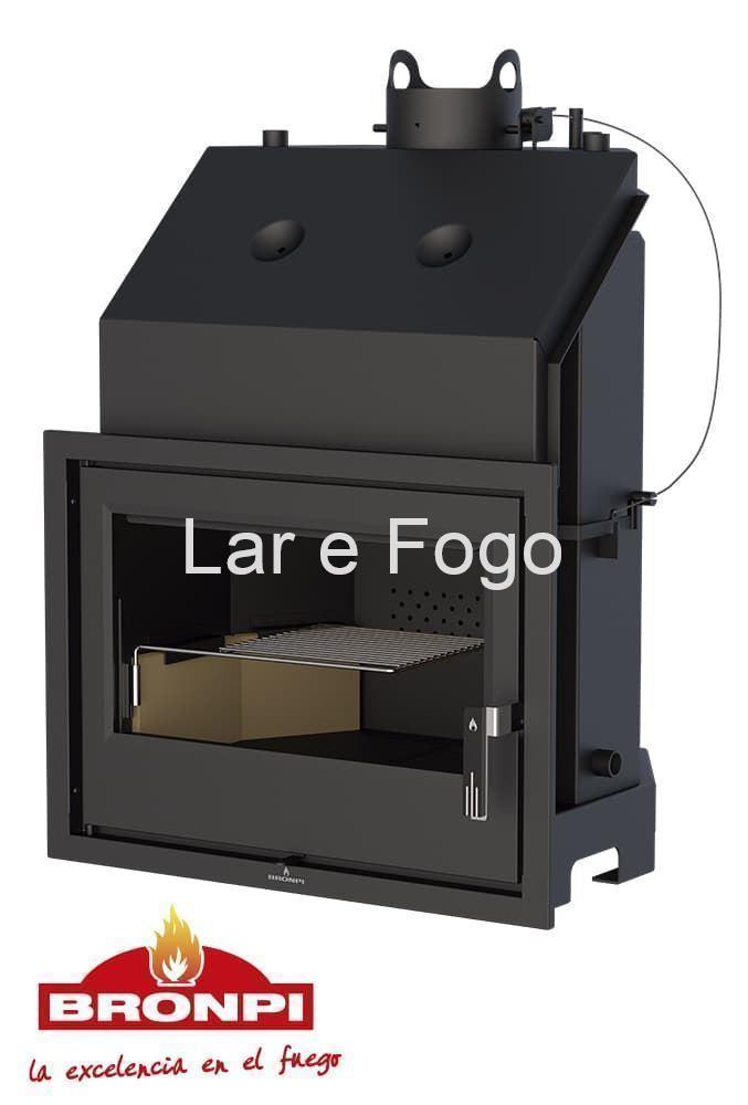 TERMOCHIMENEA DE LEÑA BRONPI TECNO HYDROBRONPI 70 - Imagen 2