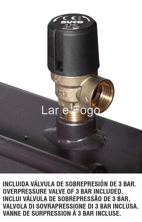 TERMOCHIMENEA DE LEÑA BRONPI TECNO HYDROBRONPI 70 - Imagen 4