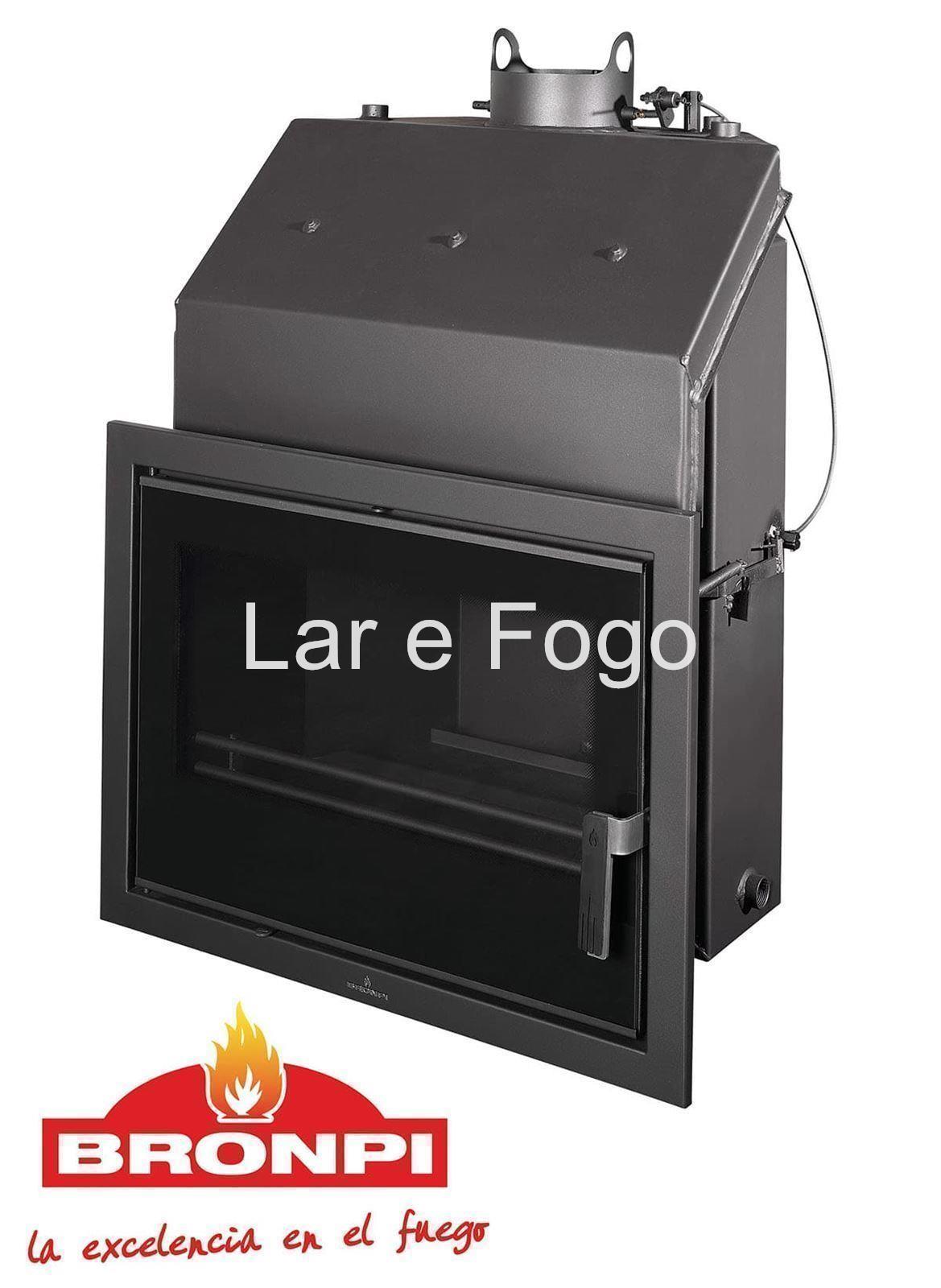 TERMOCHIMENEA DE LEÑA BRONPI TECNO HYDROBRONPI 80 - Imagen 3