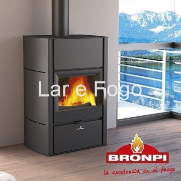 TERMOESTUFA DE LEÑA BRONPI HYDRONOVA PLUS - Imagen 1
