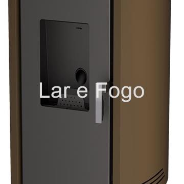 TERMOESTUFA DE PELLET BRONPI FRONTAL NOA HYDRO - Imagen 2